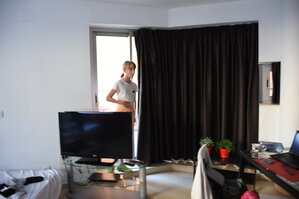 Jíja v apartmánu.