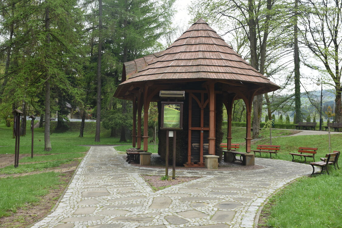 Pavilon s větvemi.