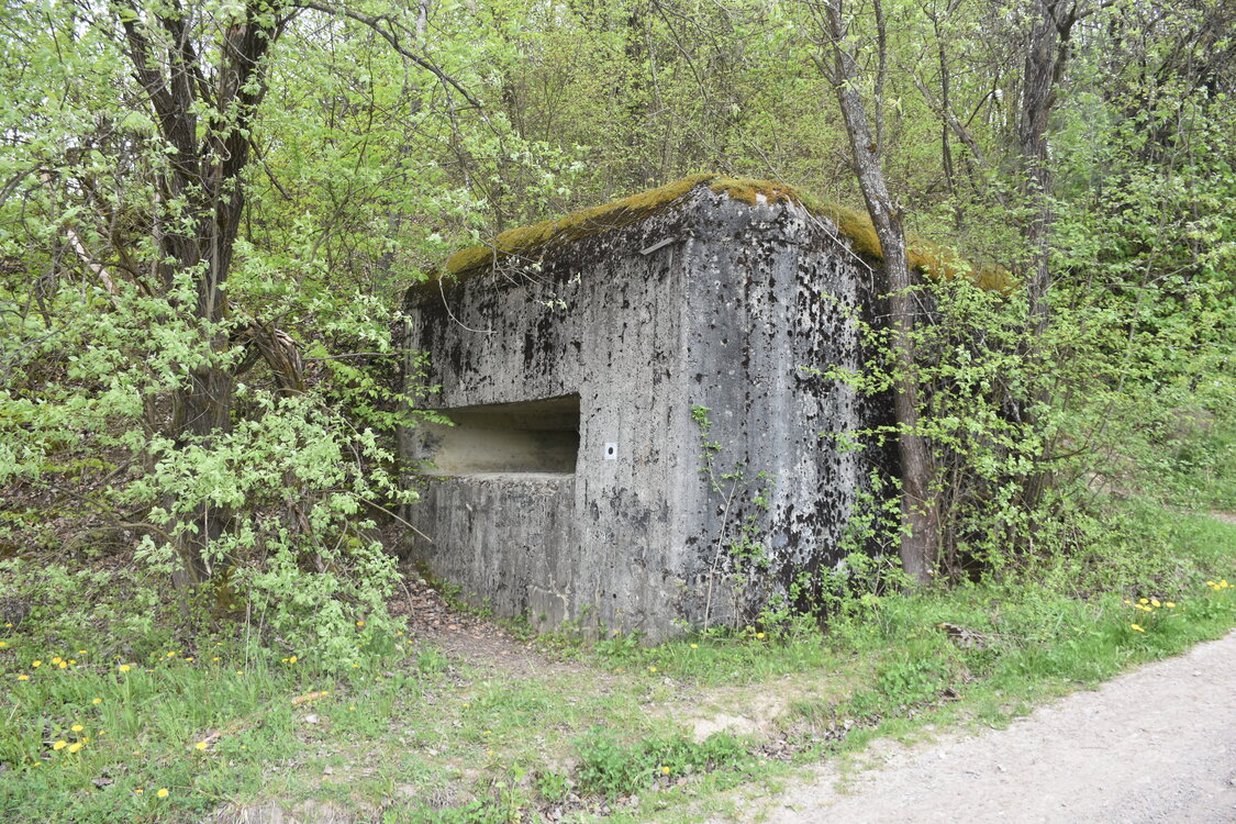Bunkr z Molotovovy linie.