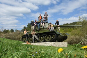 Společné foto s T34