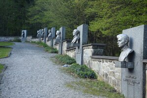 Hřbitov padlých.