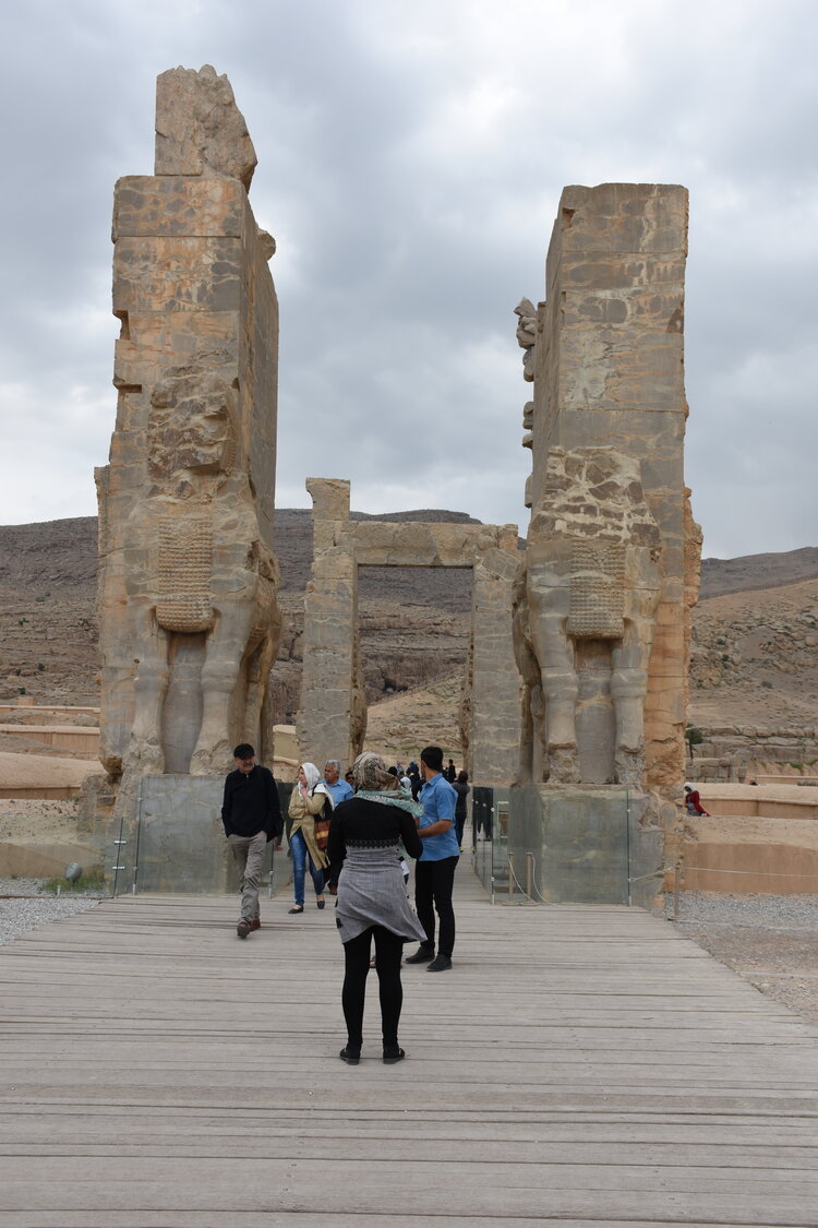 Vstup do Persepolis. Brána národů.