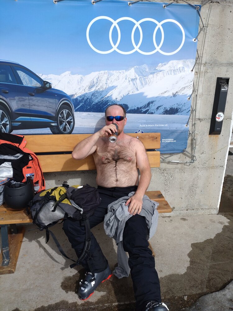 Odpočinek na Mt. Spinale.
