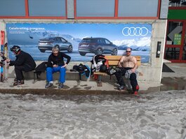 Odpočinek na Mt. Spinale.