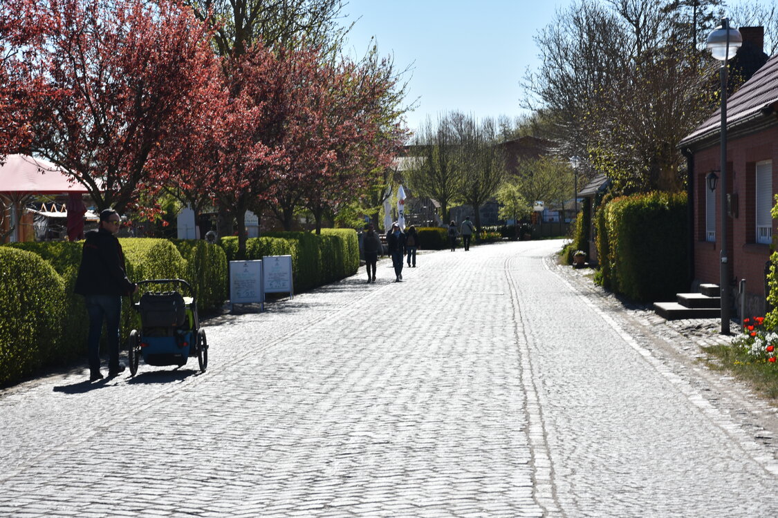 Hlavní ulice v Putgarten.