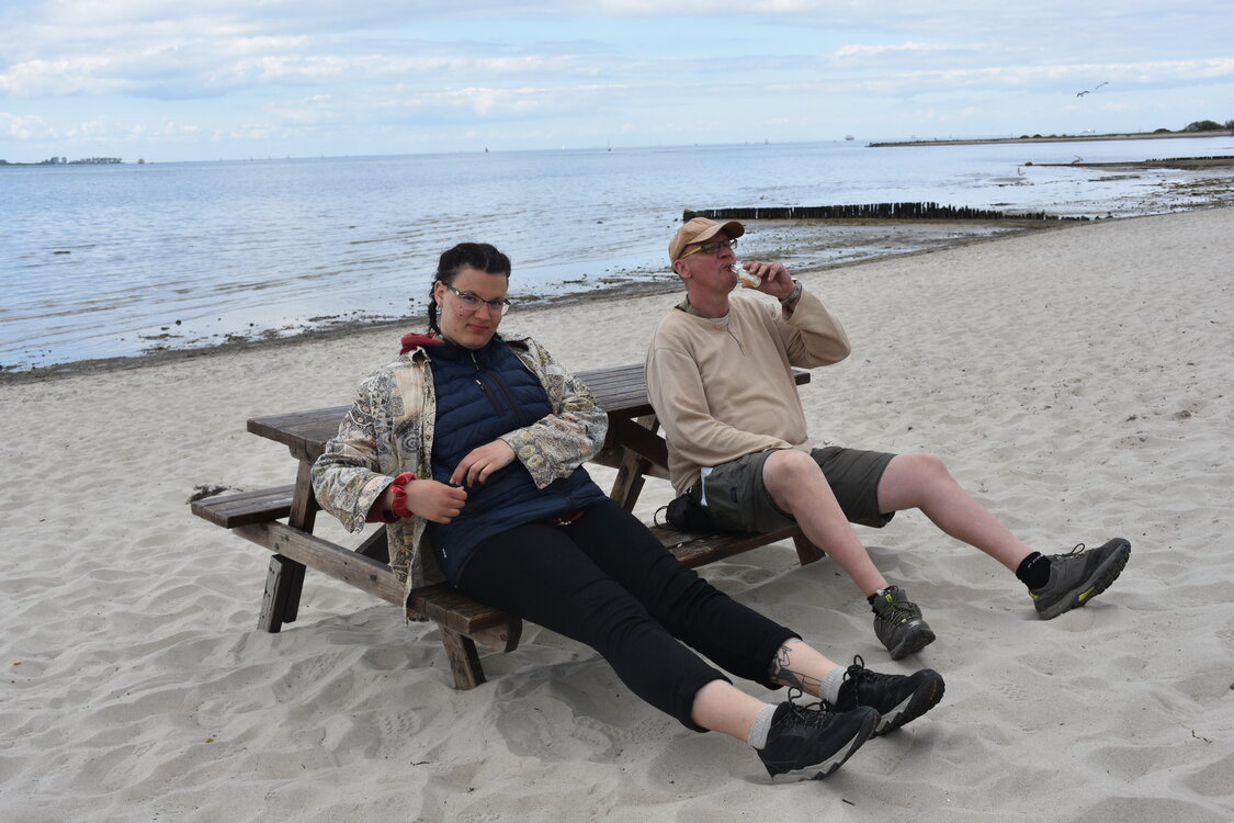 Odpočinek v Laboe.