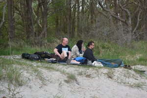 Vstáváme u moře po noční jízdě ve Wismaru.