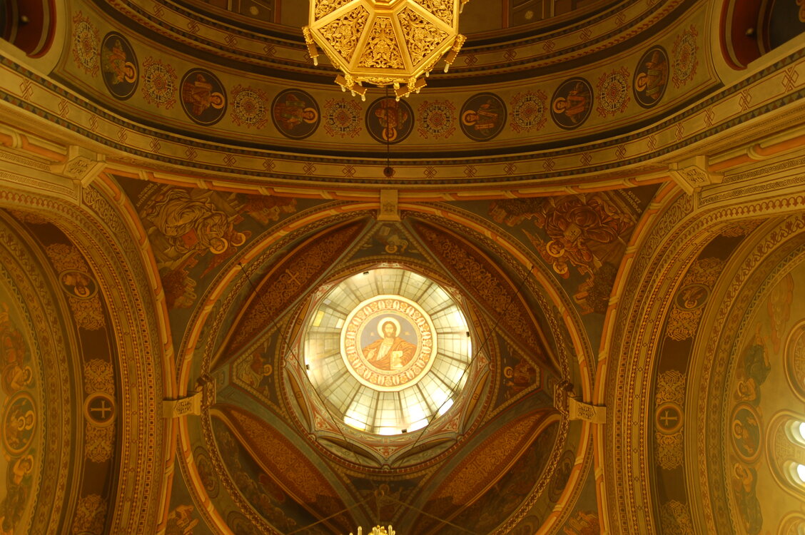 Strop katedrály.