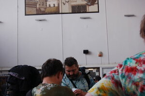 Kontrola jízdenek.