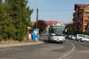 Autobus na letiště, kterým jsme nejeli.