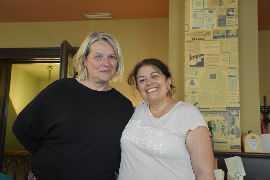 Alenka a Anička.