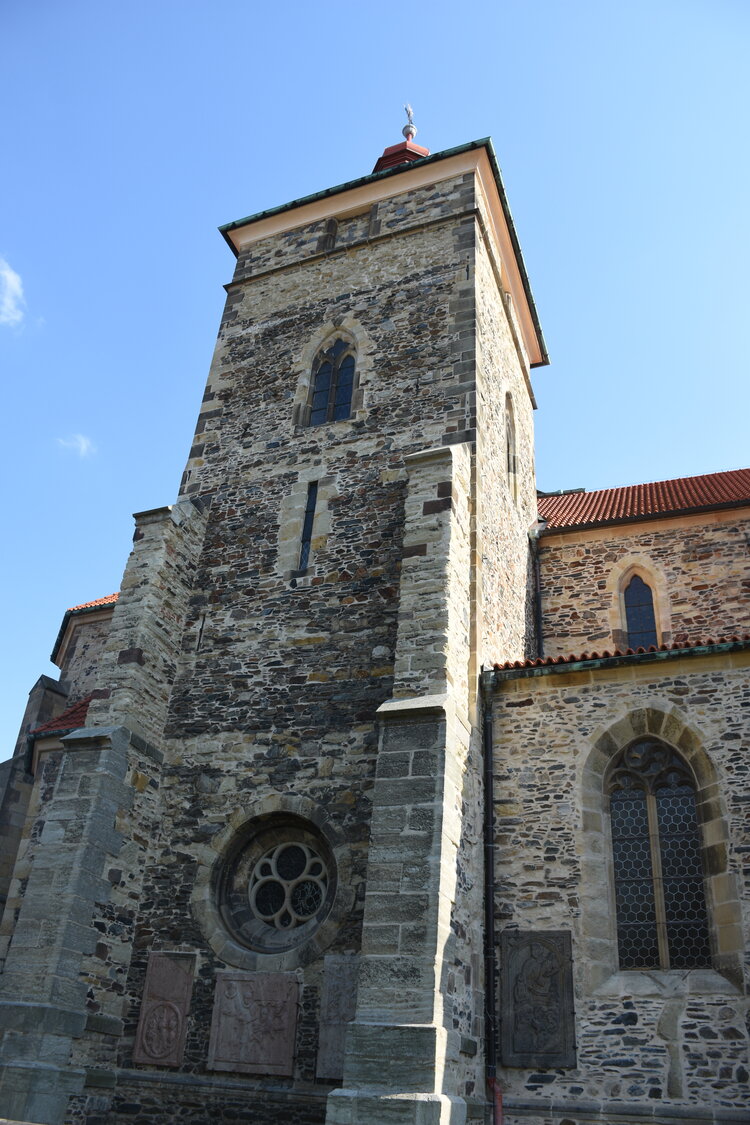Kostel v Kouřimi.