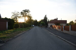 Cestou na spaní.