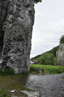 Sloup - skála Hřebenáč.